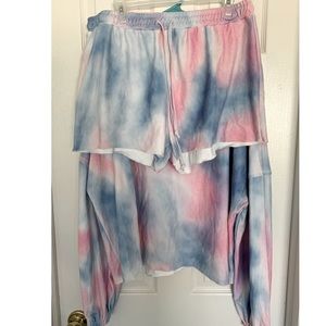 Tie dye lounge set
